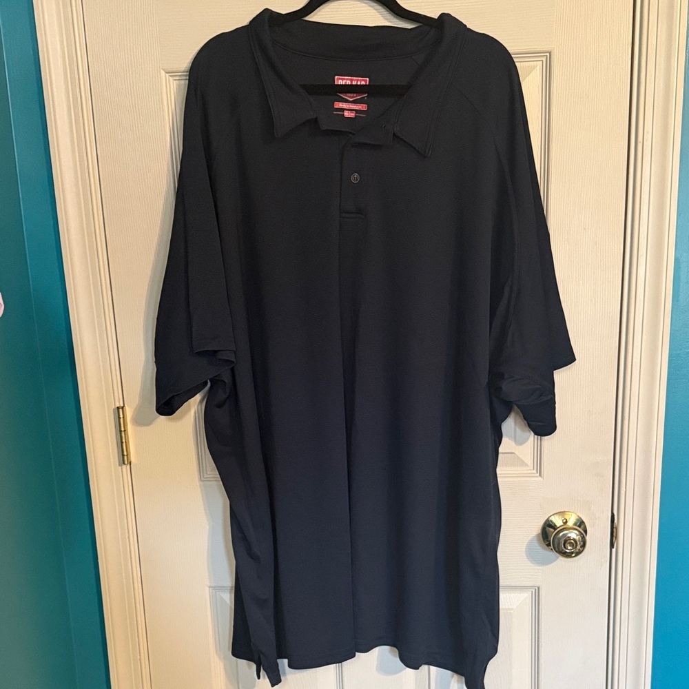Men's Red Kap Navy Polo Shirt Big and Tall